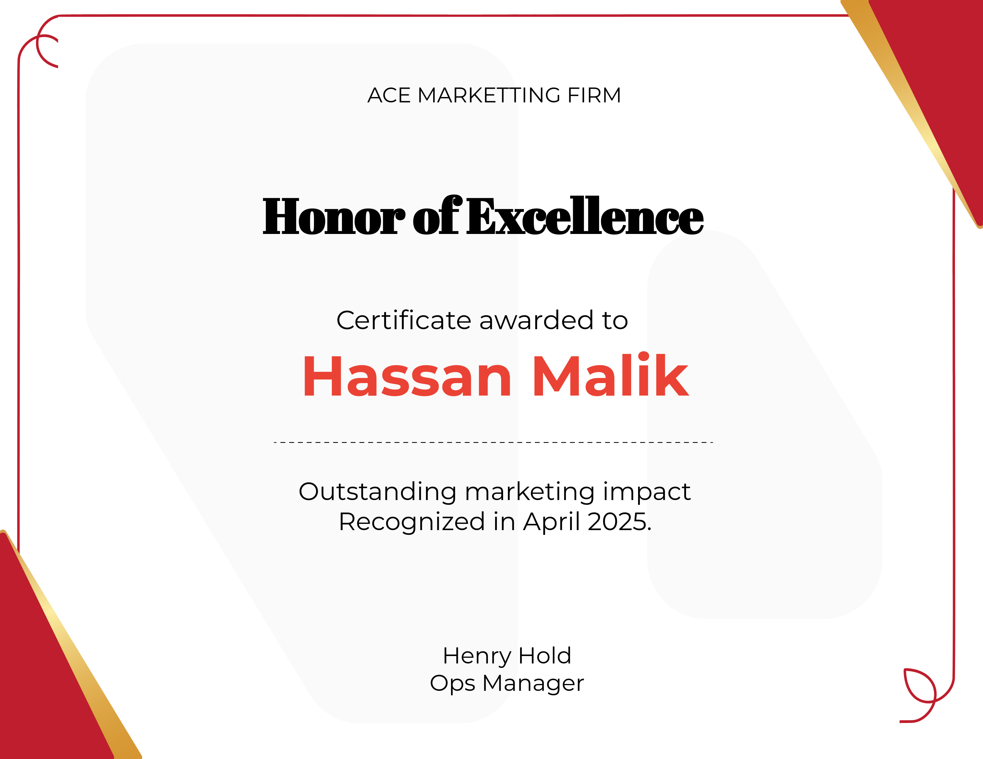 Certificate 5